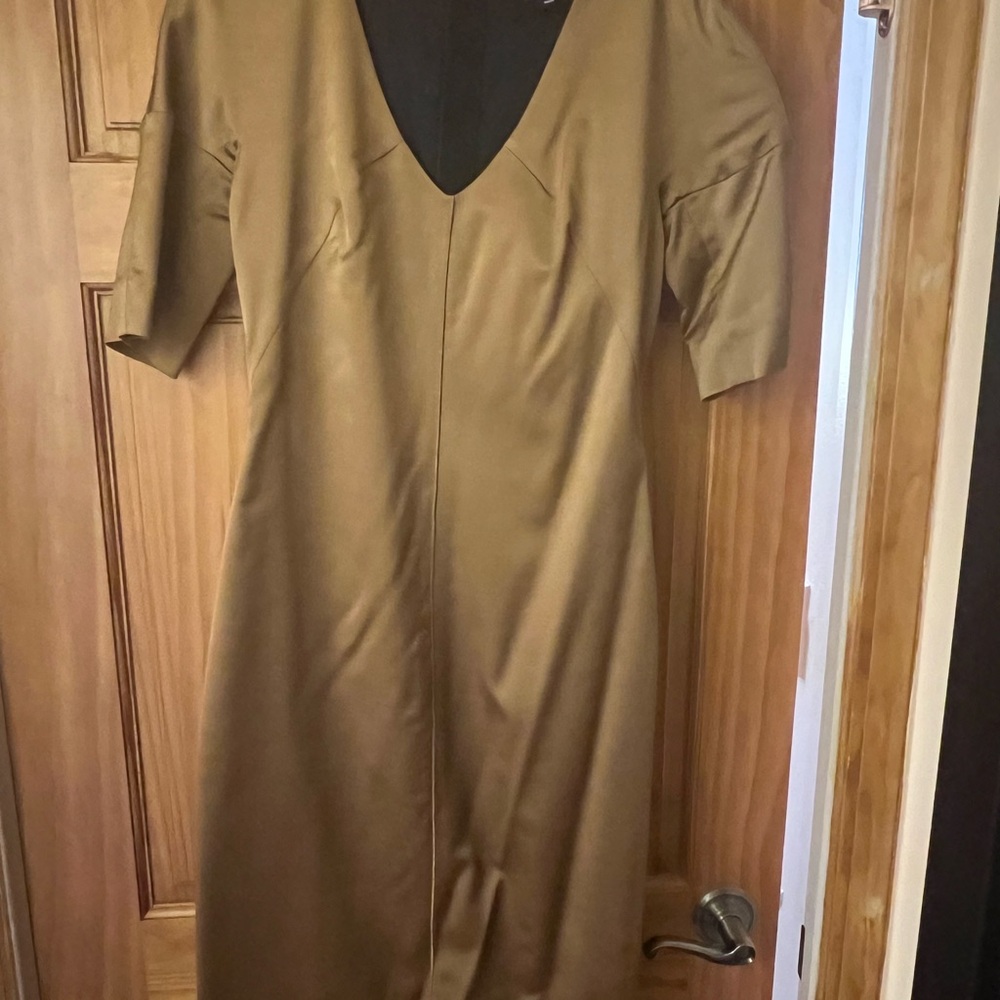 D&G Classic Brown Midi Dress